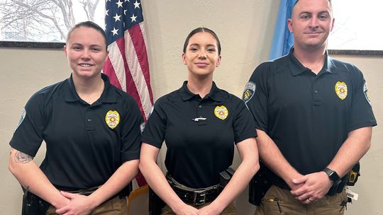 3 Newcastle Police Officers earn their CLEET certification