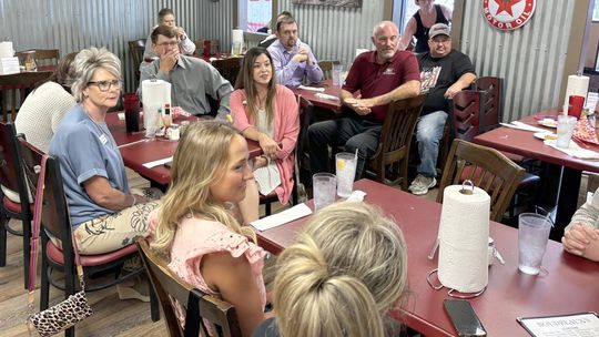 Area Chamber members attend Business Bites at Boudreaux’s
