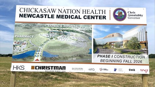 Chickasaw Nation breaking ground Friday on new health facility