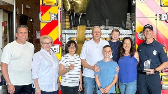 First American named Paramedic/Firefighter of Year