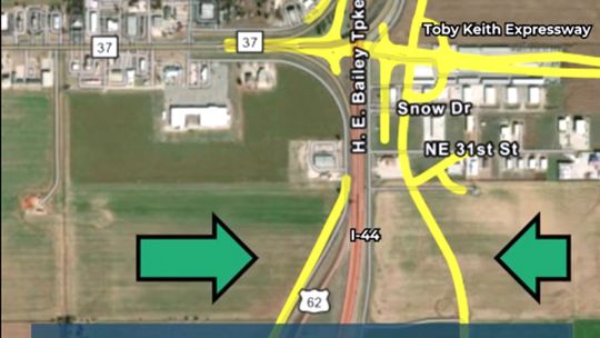 I-44, SH-37, turnpike connectors approved