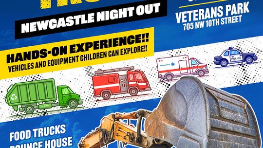 Kids can interact with big equipment