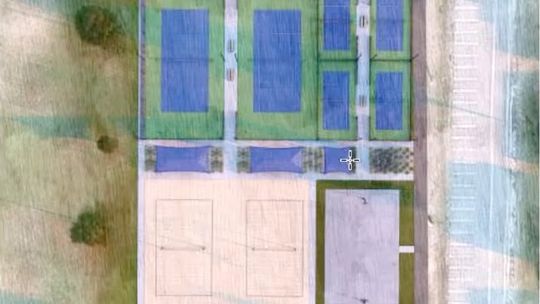 Tennis, pickleball, volleyball courts proposed for Veterans Park
