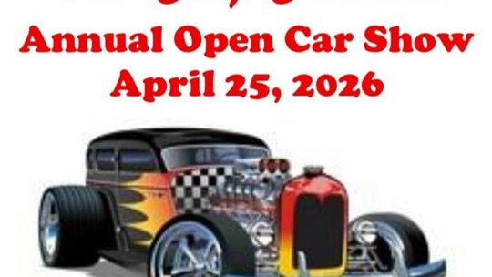 Tri-City Cruisers Annual Open Car Show is April 25