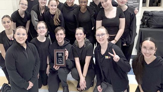 Winter Guard wins 1st Place