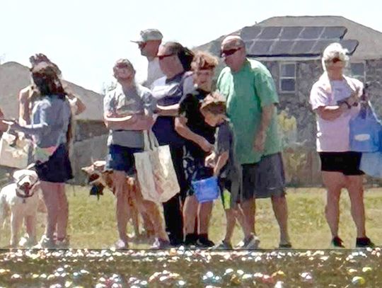 50,000 eggs were up for grabs
