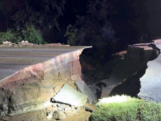 Area suffered storm damage last week