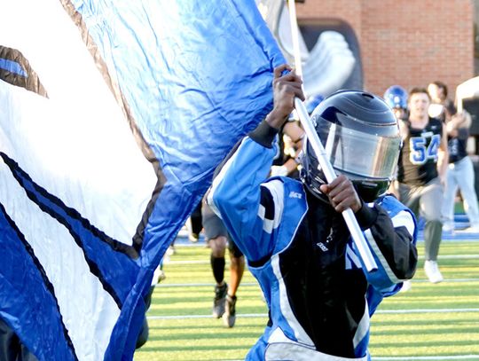 Blue Bullet takes the field