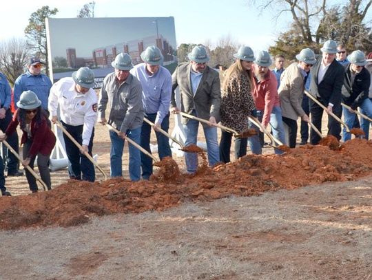 Breaking ground