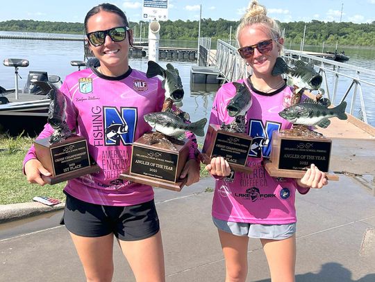 Champions at bass fishing