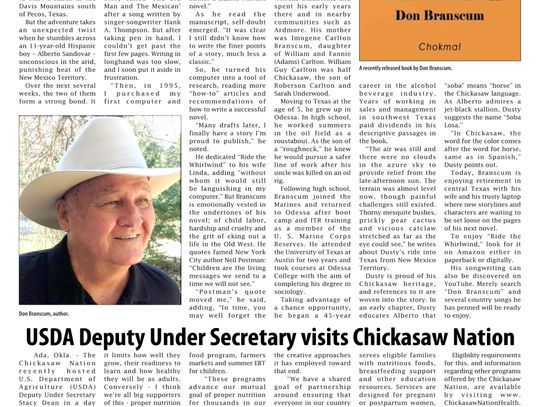 Chickasaw Nation news for October 5