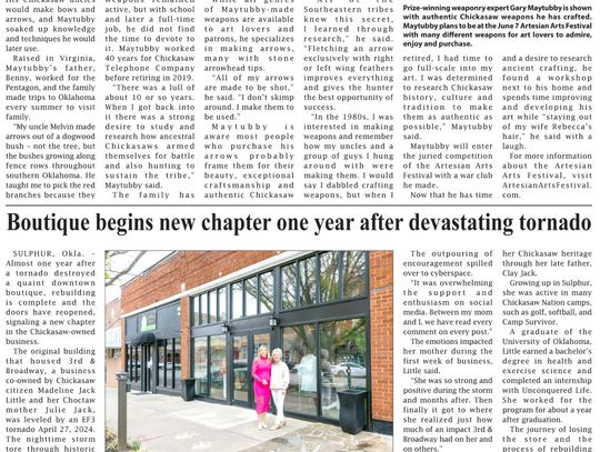 Chickasaw Nation News for the week of May 22, 2025