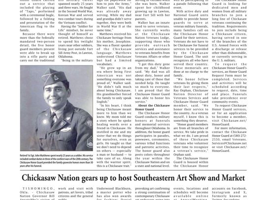 Chickasaw Nation News for the week of September 14