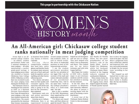 Chickasaw Nation News for week of March 12, 2026