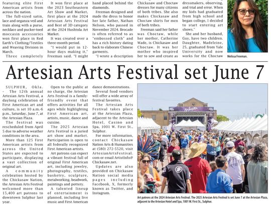 Chickasaw Nation News for week of May 29, 2025