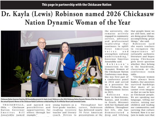 Chickasaw Nation news for week of Thursday, July 9