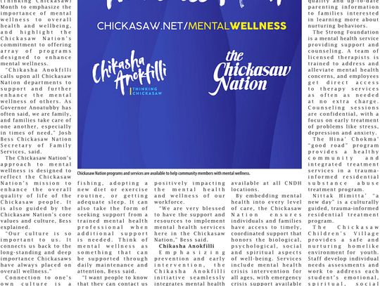 Chickasaw Nation news for week of Thursday, May 14