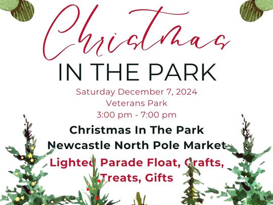 Christmas in the park, parade are on the way