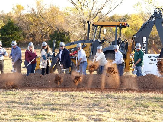 City holds ground breaking ceremony for new wastewater treatment plant