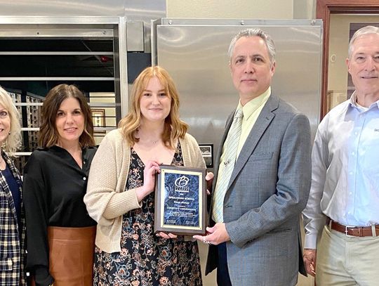 Courtney Ledgerwood was an “Honors Graduate”