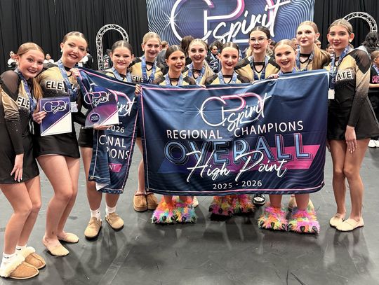 Elevate Dance Academy All-Stars Pom wins 1st
