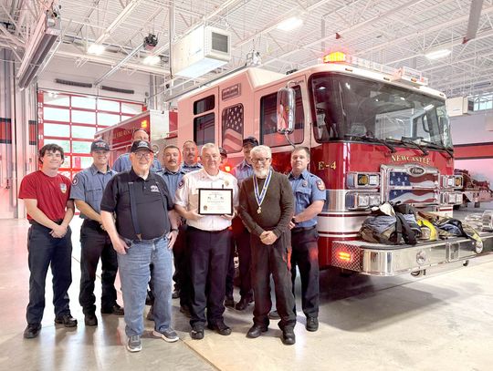 Fire Department honored for ‘exemplary patriotism’