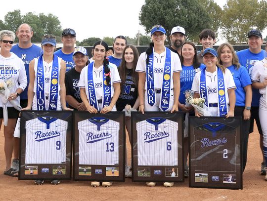 Four feted on Senior Night