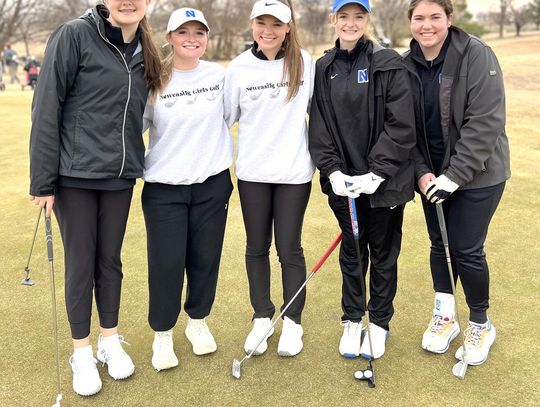 Girls place 5th to open golf season, Aydan Smith earns a top-10 medal