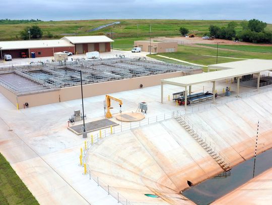 Grand Opening, Ribbon Cutting for Wastewater Facility