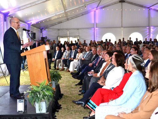 Groundbreaking marks 1st phase of hospital