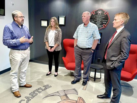 Lankford tours new Newcastle facilities