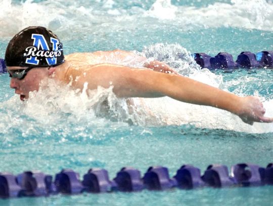 Leader wins 2 medals at State Swimming