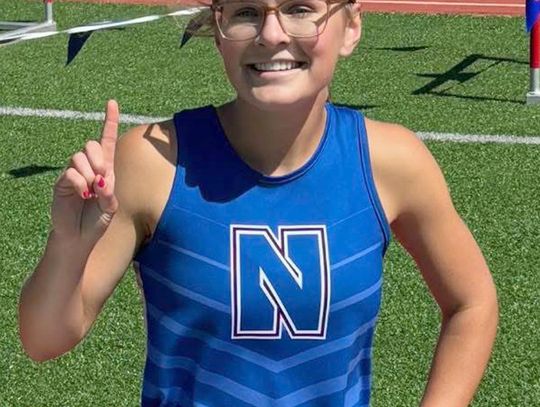 Lewis leads the way for Racers at State Track