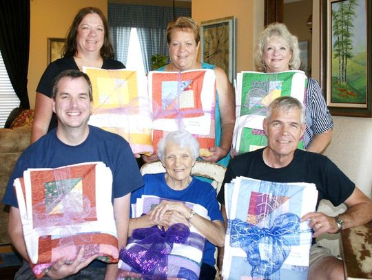 Mom’s quilts craft the Beaty family