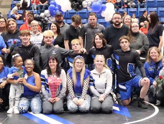 Newcastle High School honors its 2026 senior wrestlers