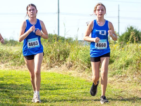 Newcastle Racers Cross Country in action