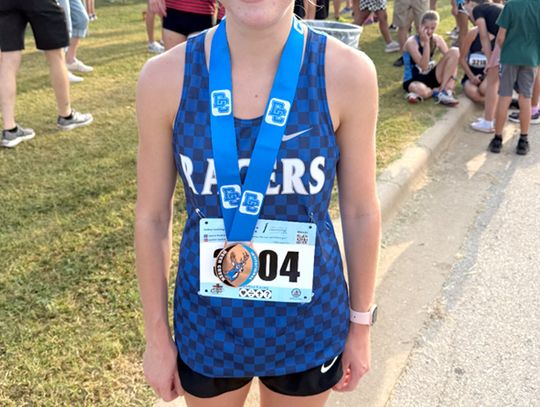 Newcastle senior Hadlee Mann finished 9th overall at the Deer