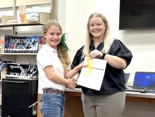 Newcastle students place in McClain County 4-H Speech Contest