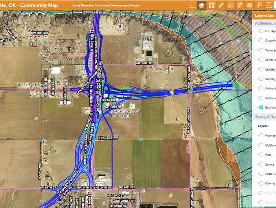 NPWA map shows turnpike connections, infrastructure