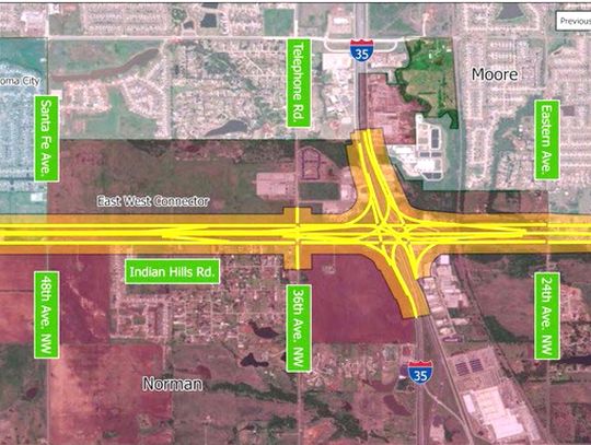 OTA announces revised footprint to east side of East-West Connector project