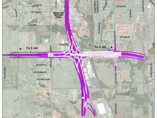 OTA seeks virtual public input on new East-West Connector interchange at I-35