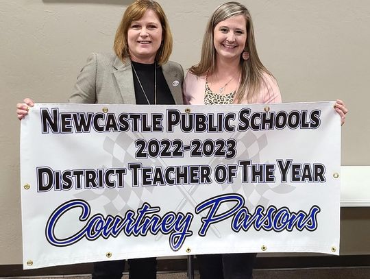 Parsons named NPS Teacher of the Year