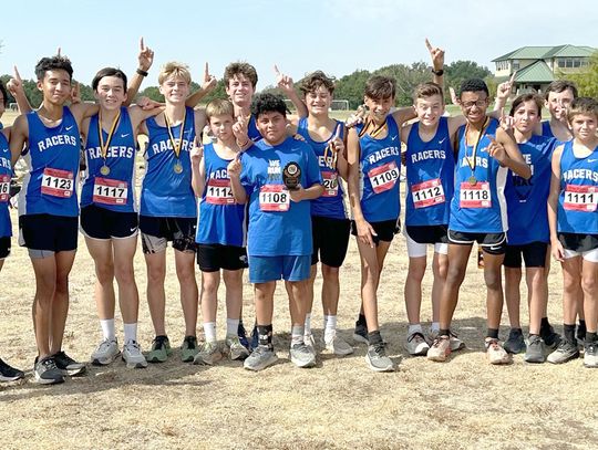 Racer 8th Grade CC wins meet