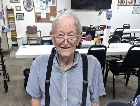 Roy Dunning turns 100