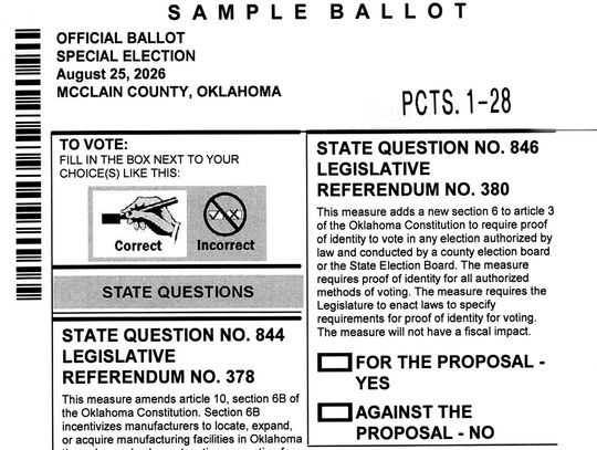 Runoff Primary, Special Election