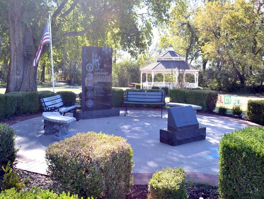 Spiritual feeling when reading names at Goldsby Memorial