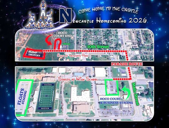This map provided by the City of Newcastle