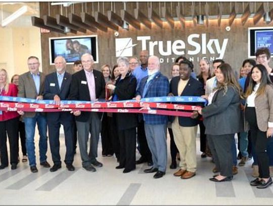 True SkyCredit Union cuts ribbon at Newcastl