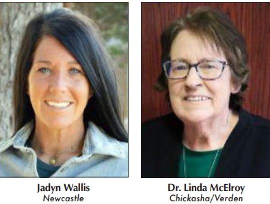 Wallis, McElroy inducted into USAO Alumni Association Hall of Fame