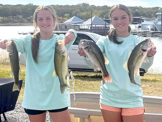 Williams girls seeing success fishing for bass